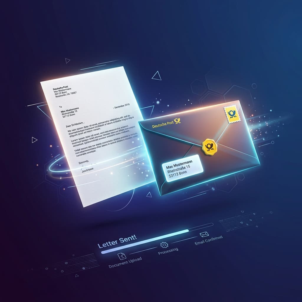 Brief aus dem Ausland nach Deutschland senden: Schnell, günstig & digital